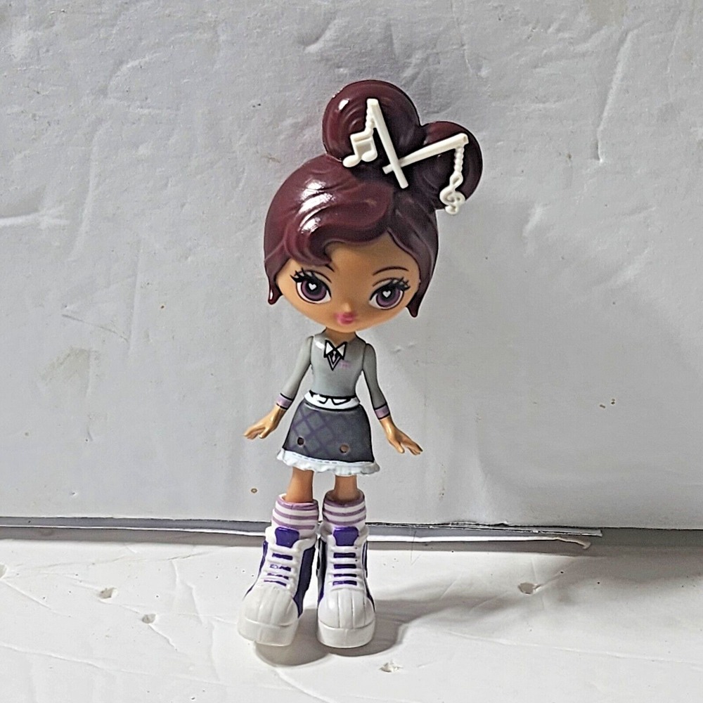 Mattel KuuKuu Harajuku MUSIC Doll Fashion 2016 Skirt Purple Boots 4.5"
